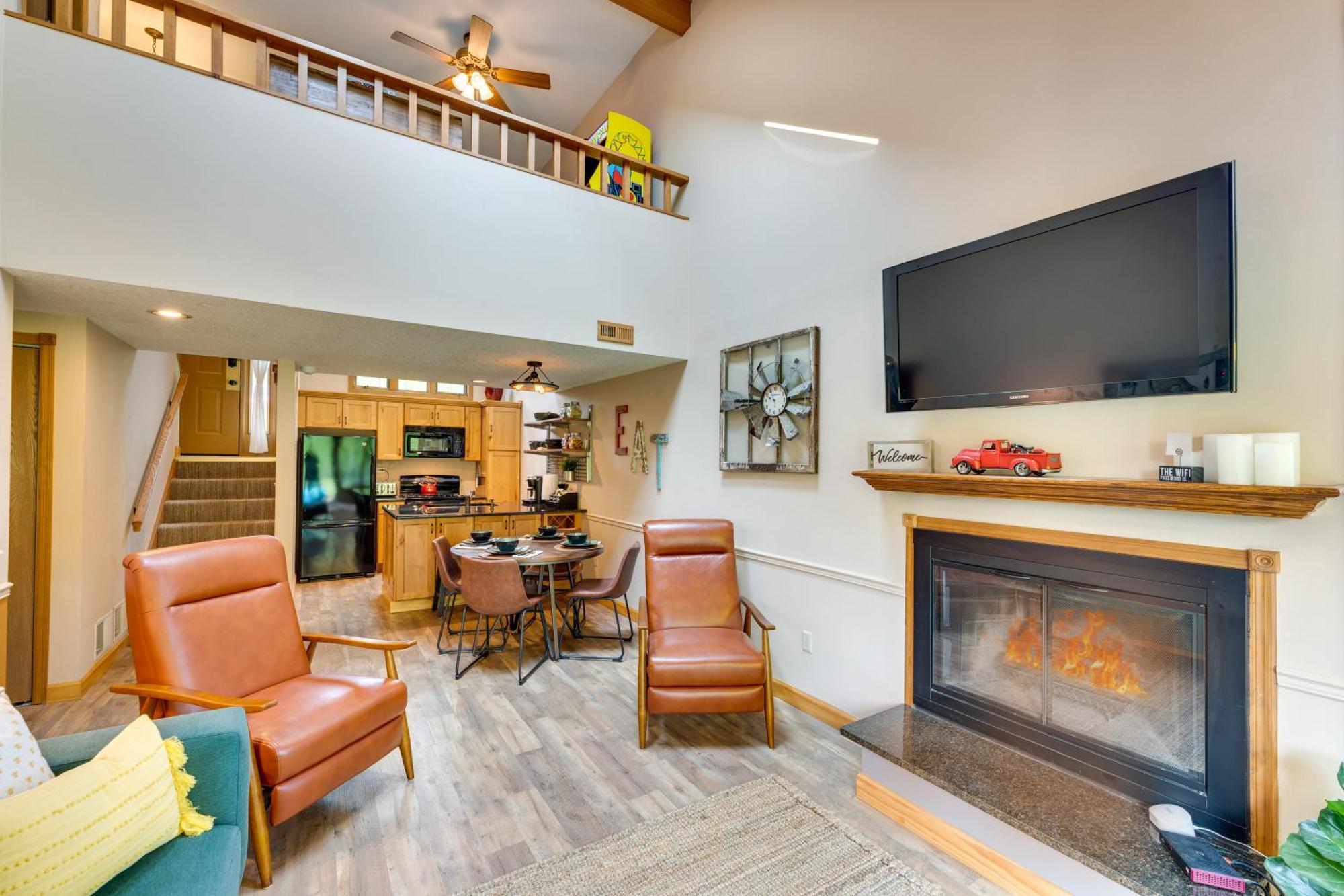 Family-Friendly Galena Rental Golf Course Access! 외부 사진